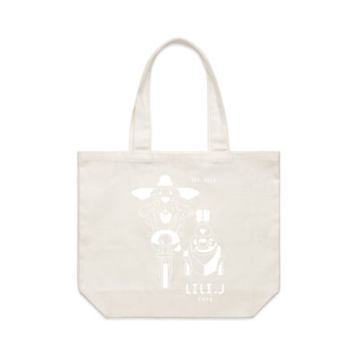 Shoulder Tote - White Logo Thumbnail