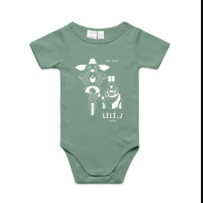 Baby One Piece - White Logo Thumbnail