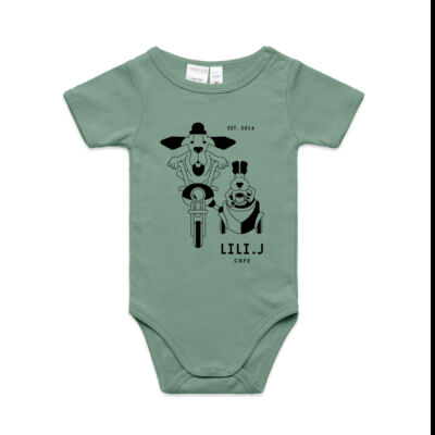 Baby One Piece - White Logo 2 Thumbnail